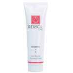 A jar of Rexsol RETINOL + C Anti-Wrinkle Treatment Cream