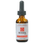 زجاجة من سيروم فيتامين سي 10 المضاد للتجاعيد وشد البشرة من ريكسول مع قطارة قضيب "